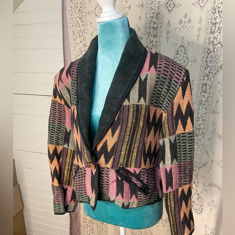 Shaver lake: vintage cropped jacket - Picture 2 of 6